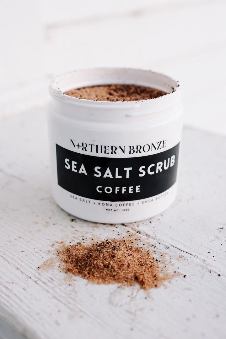 Sea Salt Scrub - Coffee